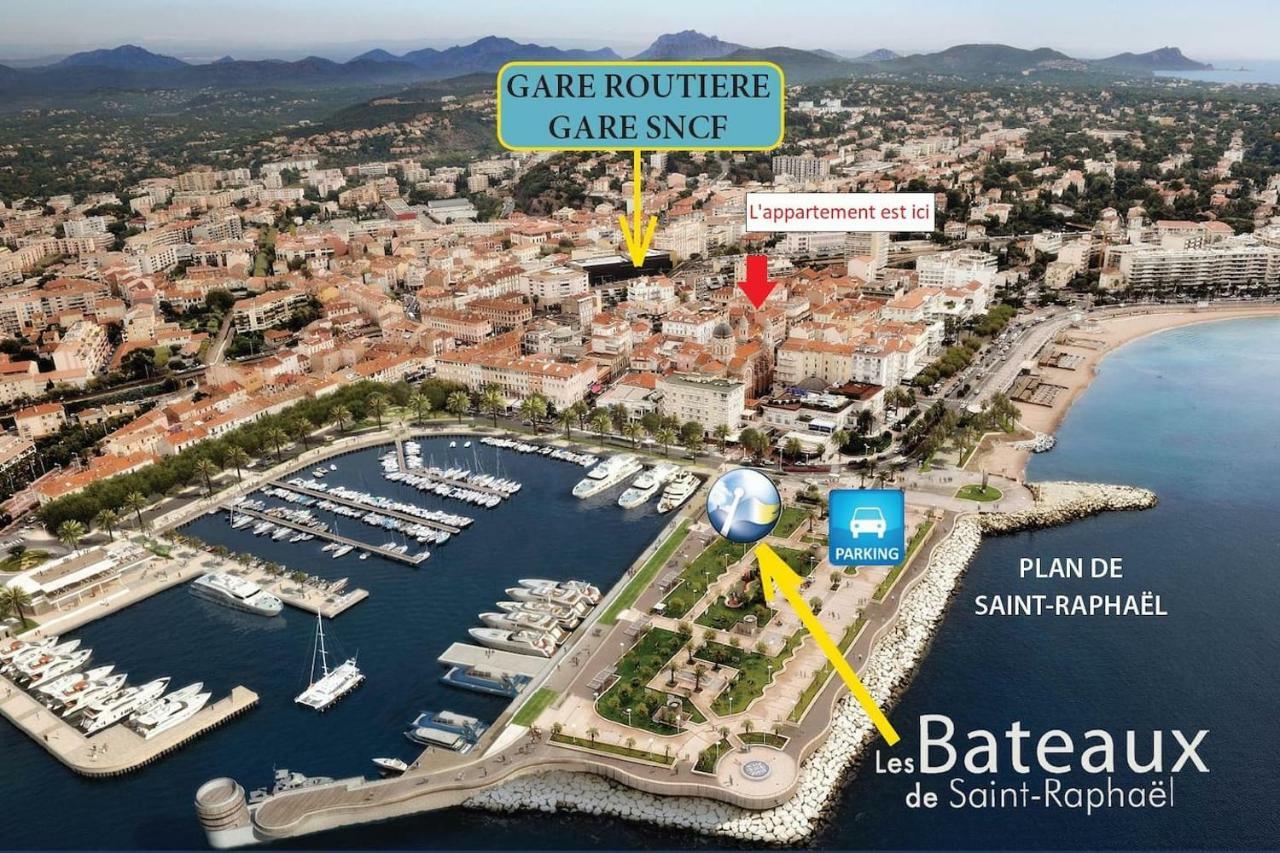 F3 Plein Centre Plage A 50 M Saint-Raphaël Exteriér fotografie
